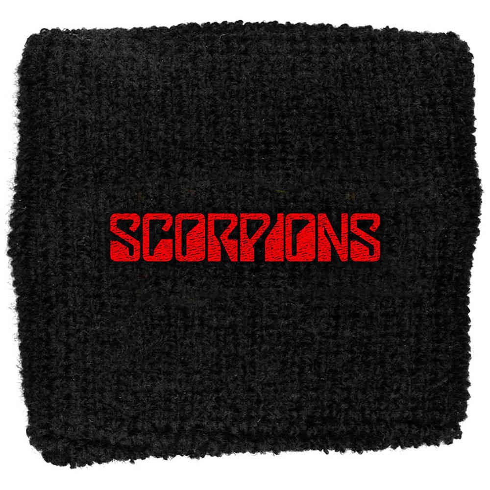 Scorpions - Logo Bandeau de poignet - Noir